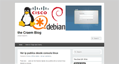 Desktop Screenshot of blog.craem.net