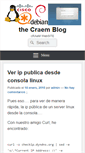 Mobile Screenshot of blog.craem.net