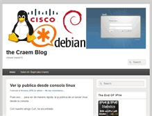 Tablet Screenshot of blog.craem.net